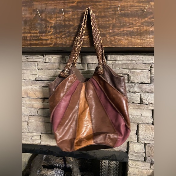 Vintage Leather SAK purse - boho hippy style‎ - Picture 1 of 7